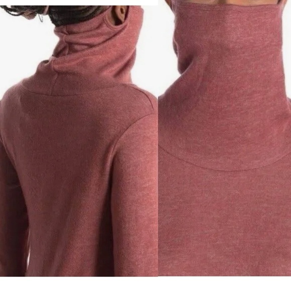 NWT bobeau nordstrom blush long sleeve midi dress - Picture 8 of 8